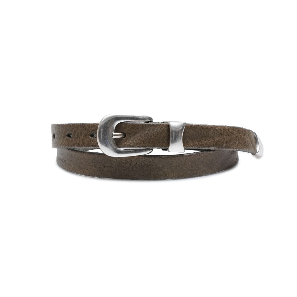 아워레가시 벨트 2cm 레더 그레이 A42382GL