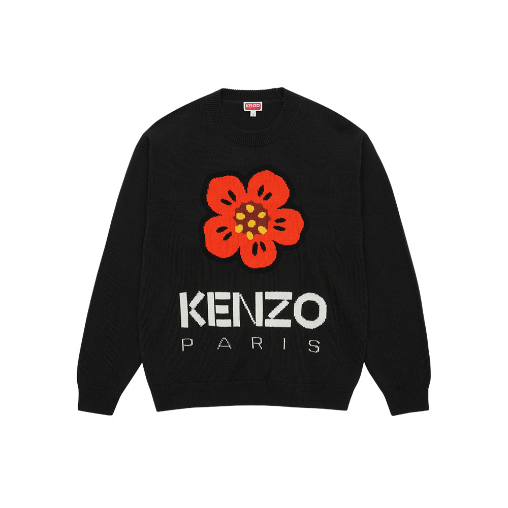 겐조 보크 플라워 코튼 니트 FD55PU3803LC-99J