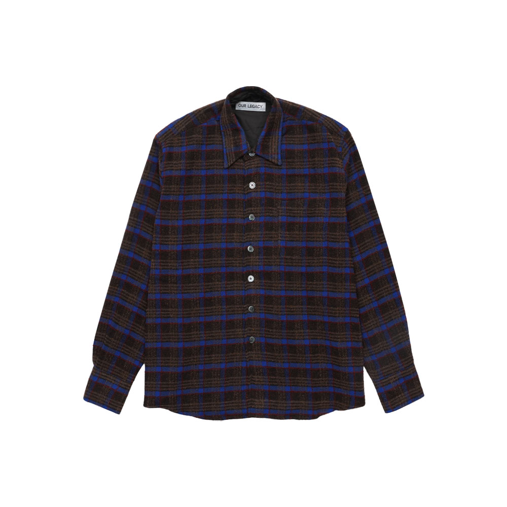 아워레가시 울 블렌드 ABOVE 체크셔츠 M4232ABP