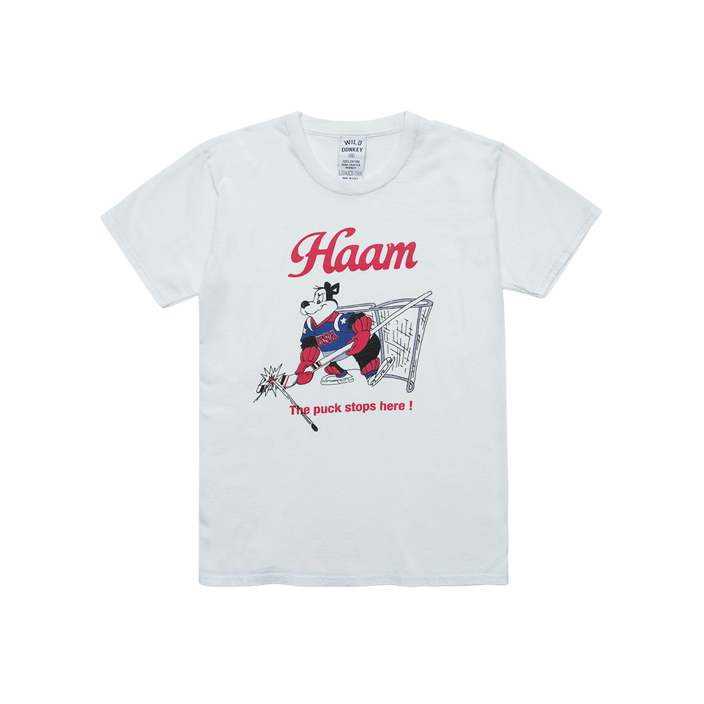 와일드동키 퍽 반팔티셔츠 T-PUCK-ESWSKY