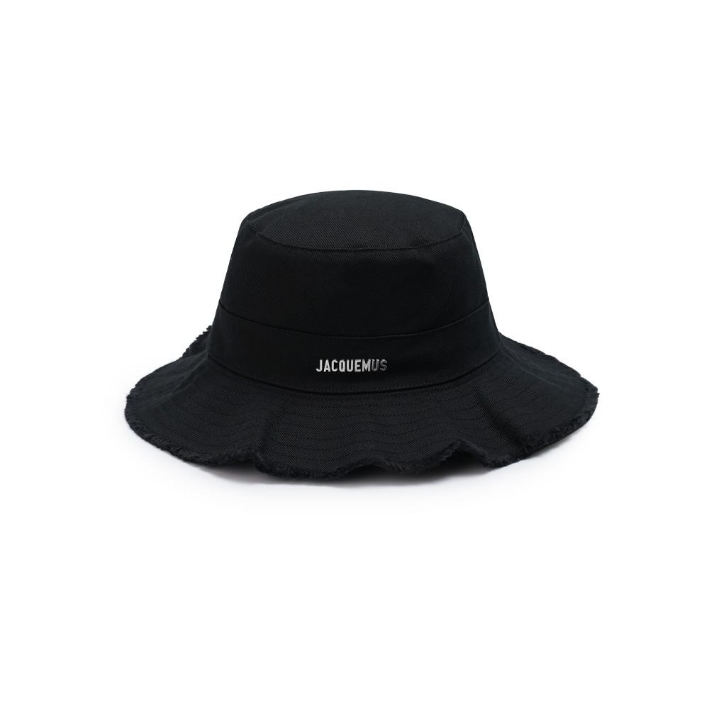 자크뮈스 남녀공용 르 밥 아티초크 캔버스 버킷햇 블랙 22E213AC002-5001-990