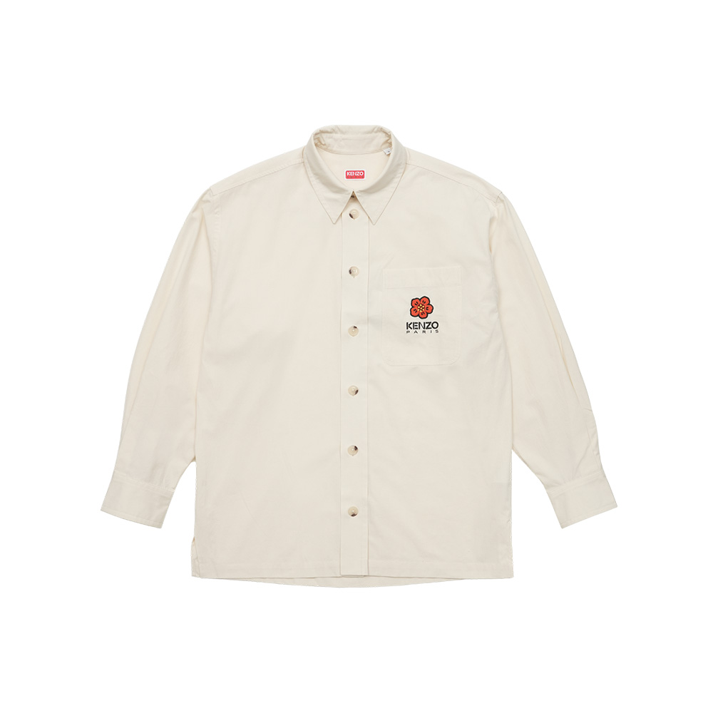 겐조 보크 플라워 크레스트 오버사이즈 긴팔셔츠 FD55CH5079LM-03