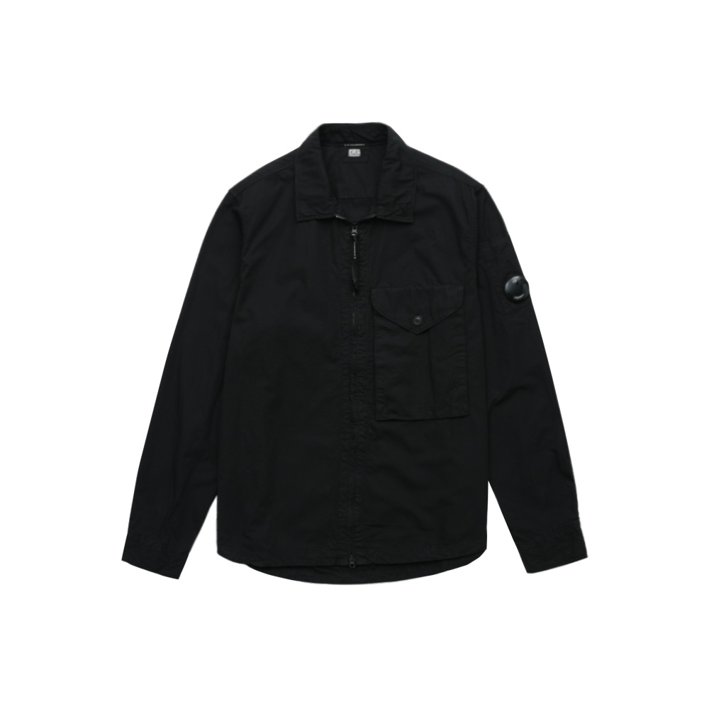 CP컴퍼니 포켓셔츠 블랙 14CMSH122A006272G-999