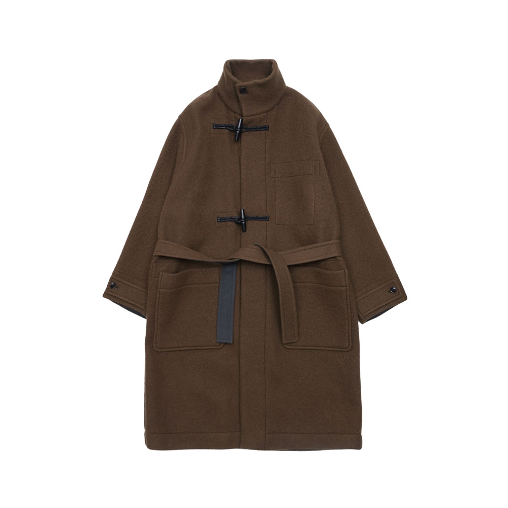 르메르 여성 배스 로브 더플 코트 브라운 CO1035-LF1136-480