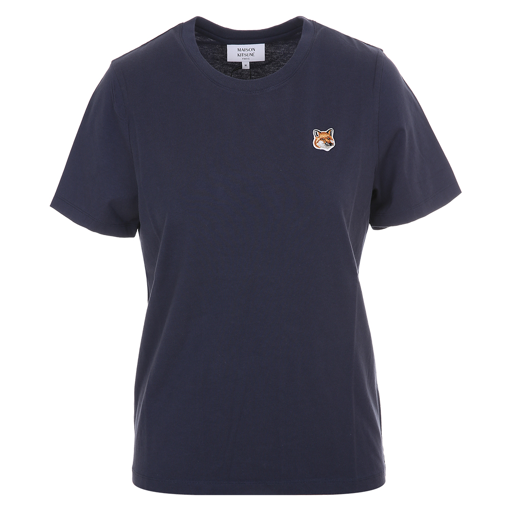 [국내/당일]25SS LW00105KJ0008 P476 메종키츠네 여성 폭스헤드패치 반팔티
