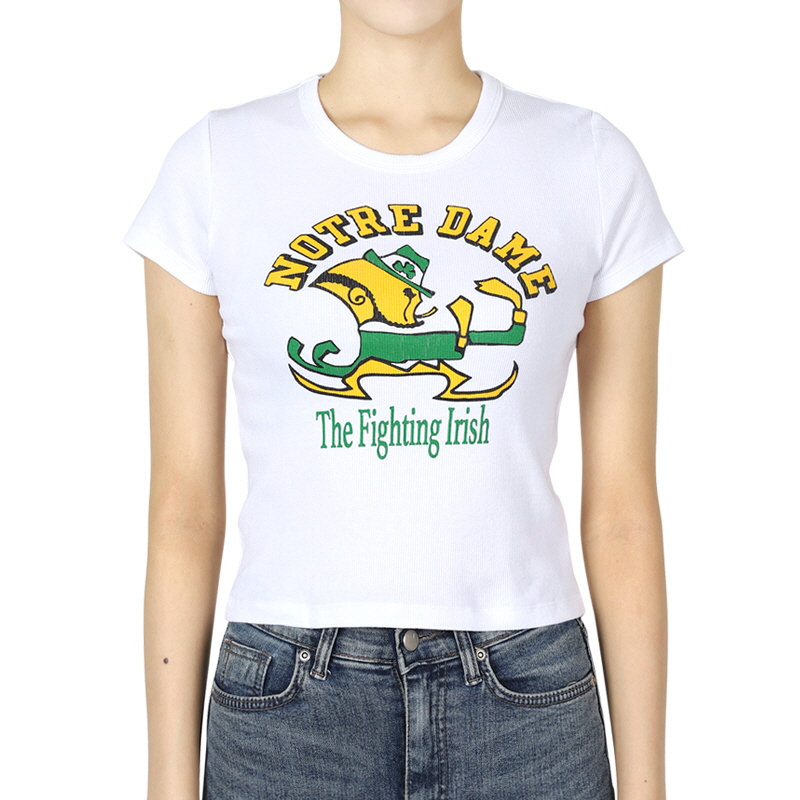 디몬트 와일드동키 여성 아이리쉬 반팔(화이트) TC-IRISH