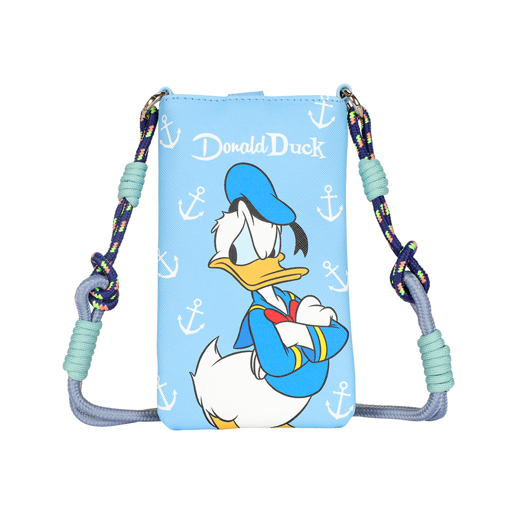 디즈니 도날드덕 스트링 크로스백 블루