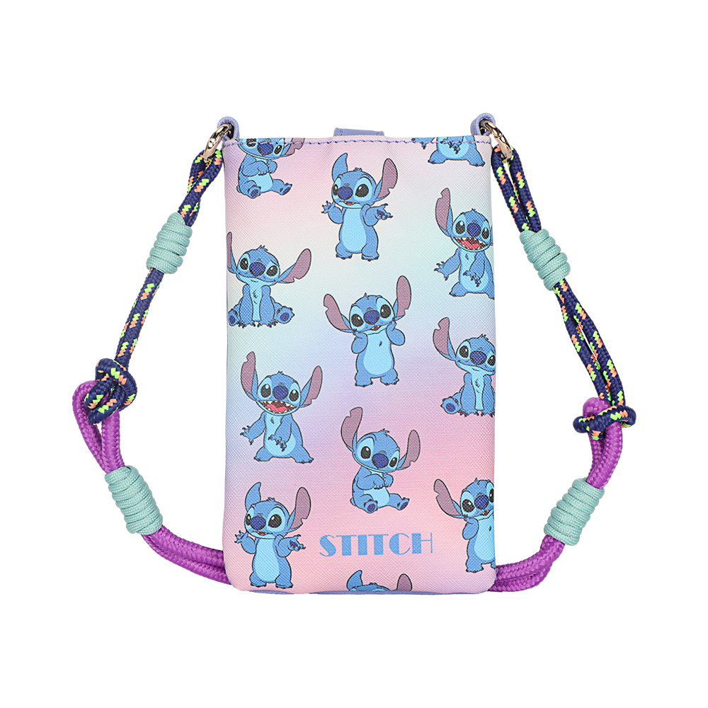 디즈니 스티치 스트링 크로스백 블루 B