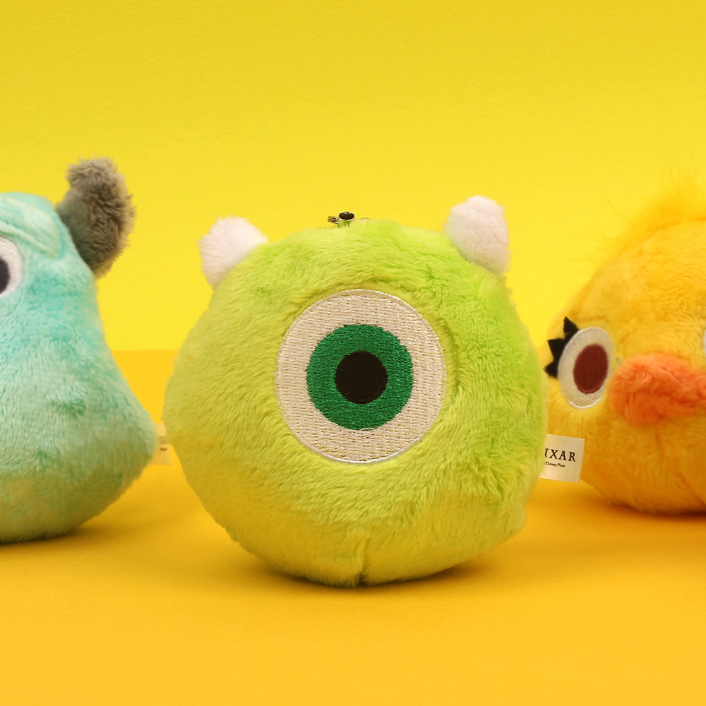 디즈니 픽사 코튼캔티 거울키링 PIXAR (마이크)