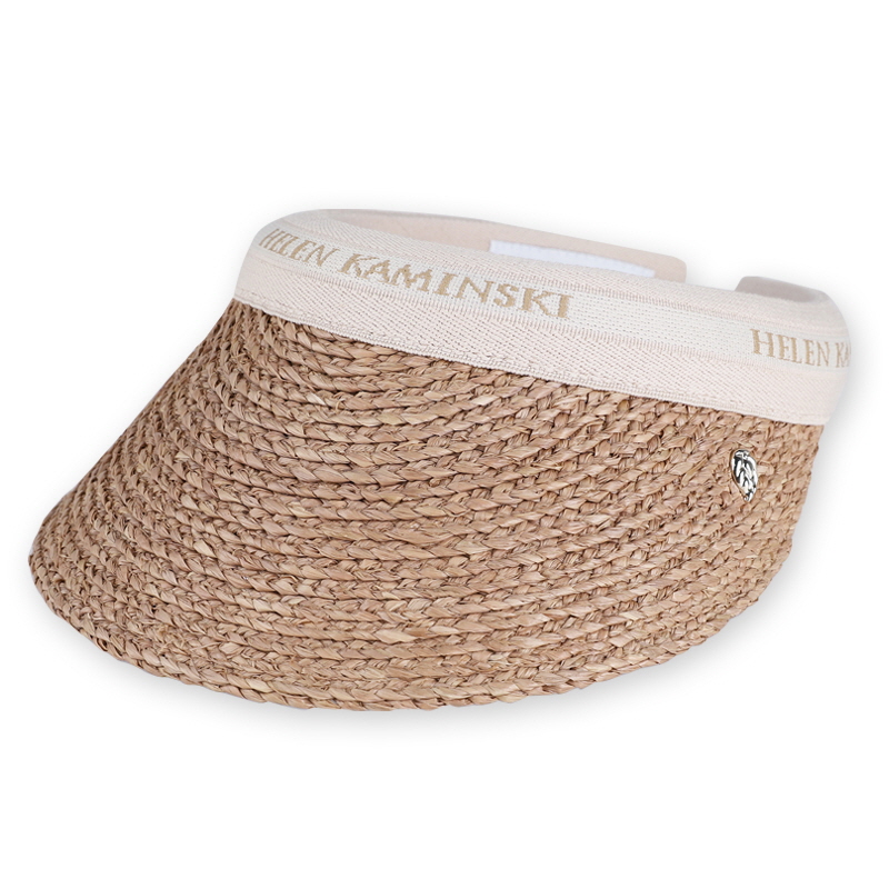 디몬트 헬렌카민스키 여성 마리나 바이저햇(너트/내추럴로고) HAT50318 Nougat/Natural Logo