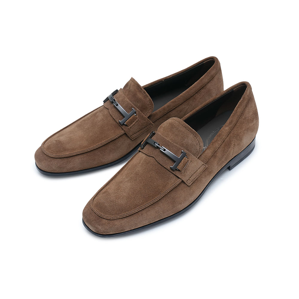 토즈 남성 러버솔 더블 T 스웨이드 로퍼 XXM51B0HG70-RE0-S818