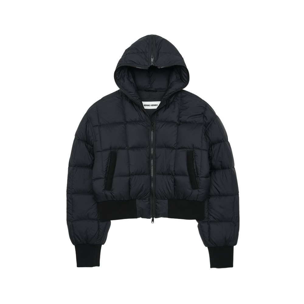 옌키옌키 봄버 소프트 블랙 나일론 BOMBERFTNY-BK