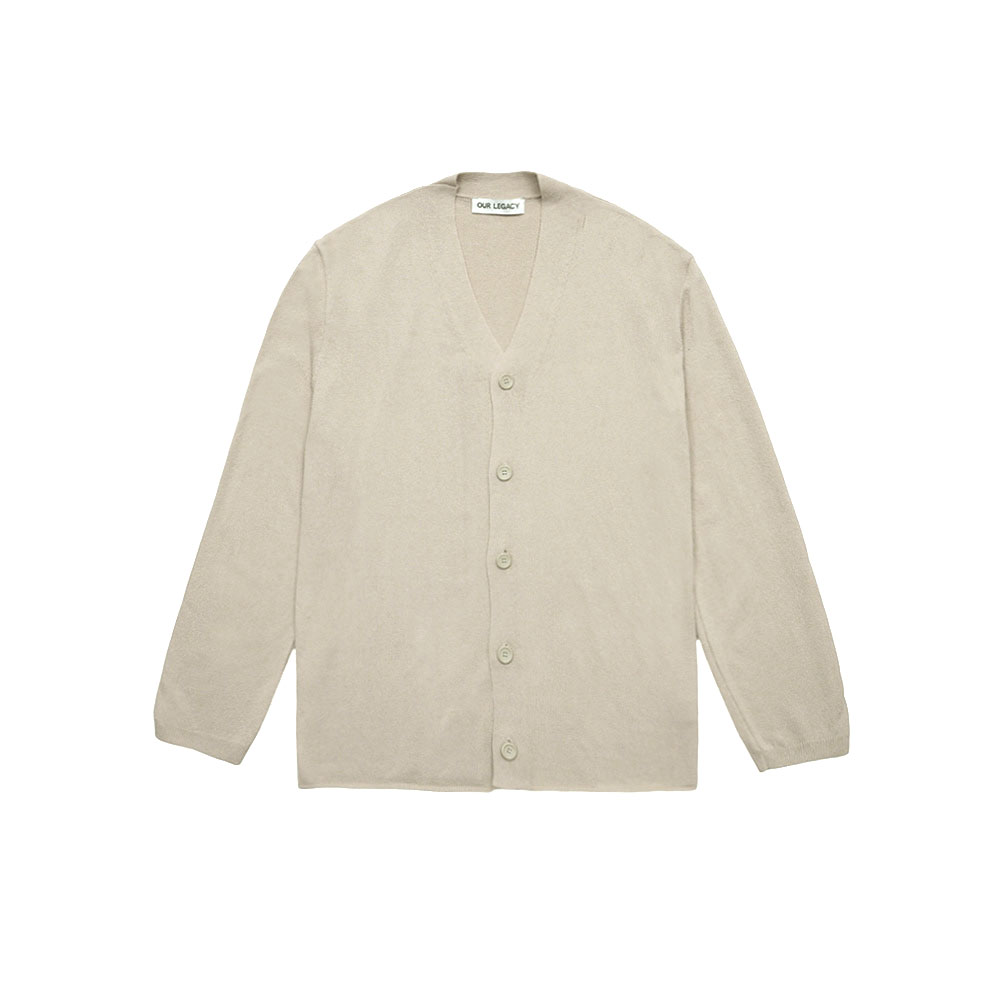 아워레가시 브이넥 니트 가디건 M2233KCN