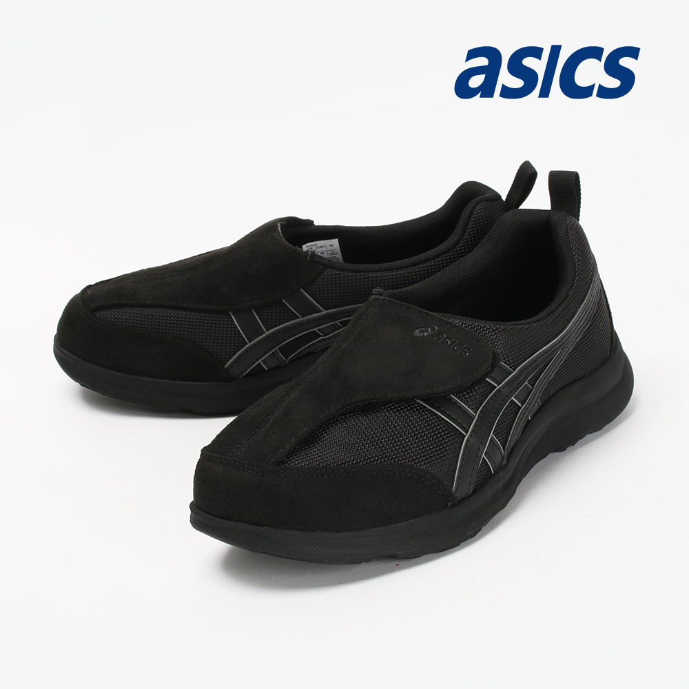 아식스 운동화 라이프워커 3E 와이드 슬립온 블랙 1241A010-001