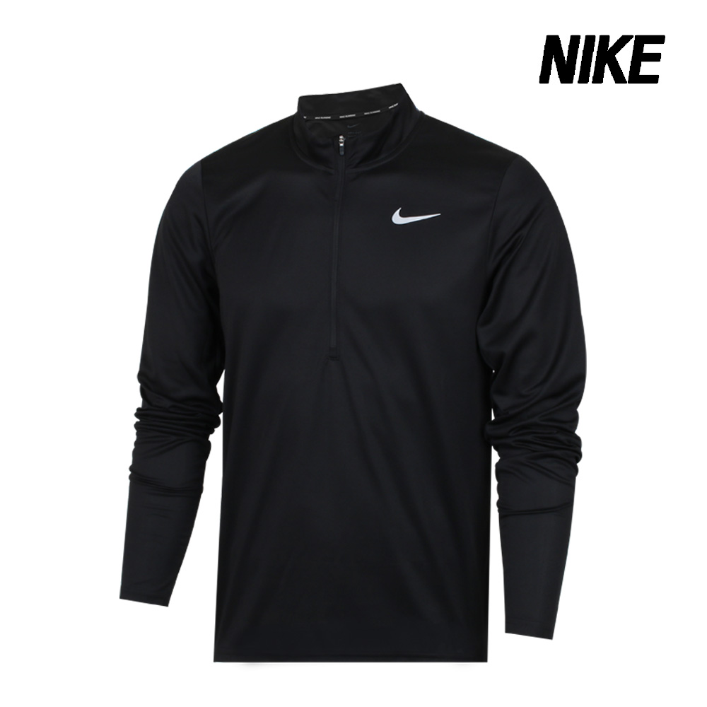 나이키 긴팔티셔츠 드라이핏 페이서 반집업 블랙 FQ2494-010