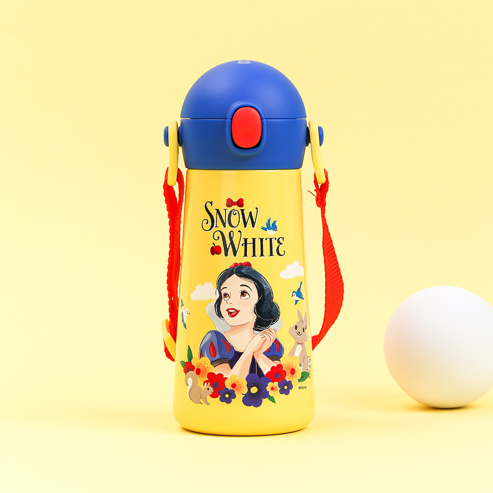 릴팡 더보틀 몰리 원터치 어깨끈 이중스텐물통(백설공주) 460ml  / SC8499