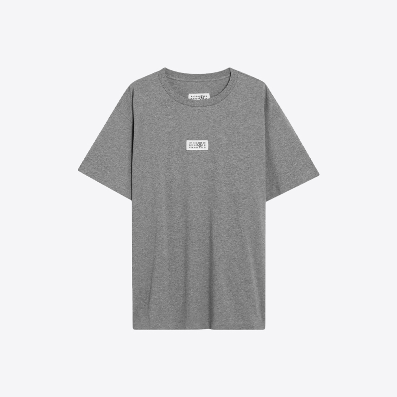 메종마르지엘라 MM6 남성 넘버릭 반팔 티셔츠 (그레이) SH0GC0071 M20170 856M