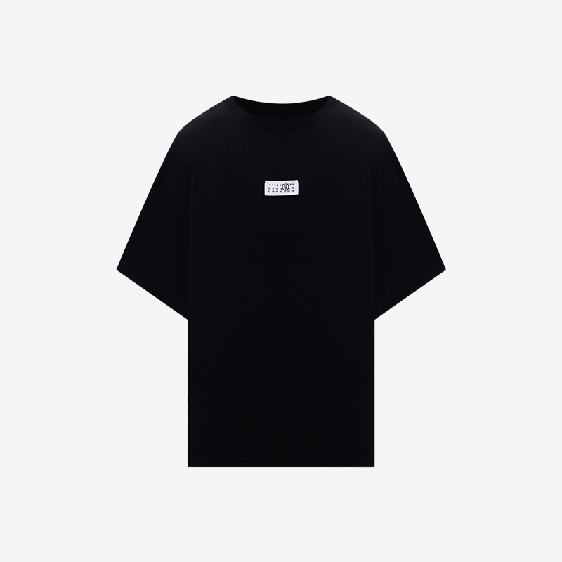 메종마르지엘라 MM6 남성 넘버릭 반팔 티셔츠 (블랙) SH0GC0032 M20170 900