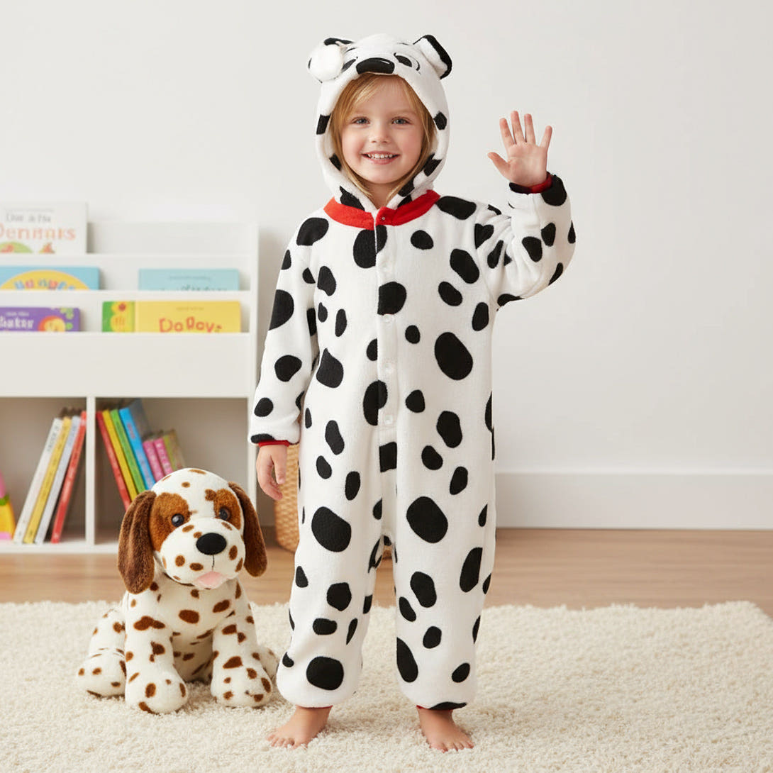 릴팡 디즈니 포근 올인원 후드 코스튬(101달마시안)