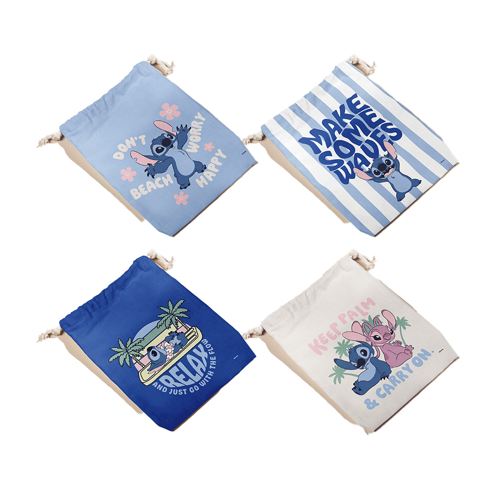 [디즈니] 스티치 미니 파우치 4종