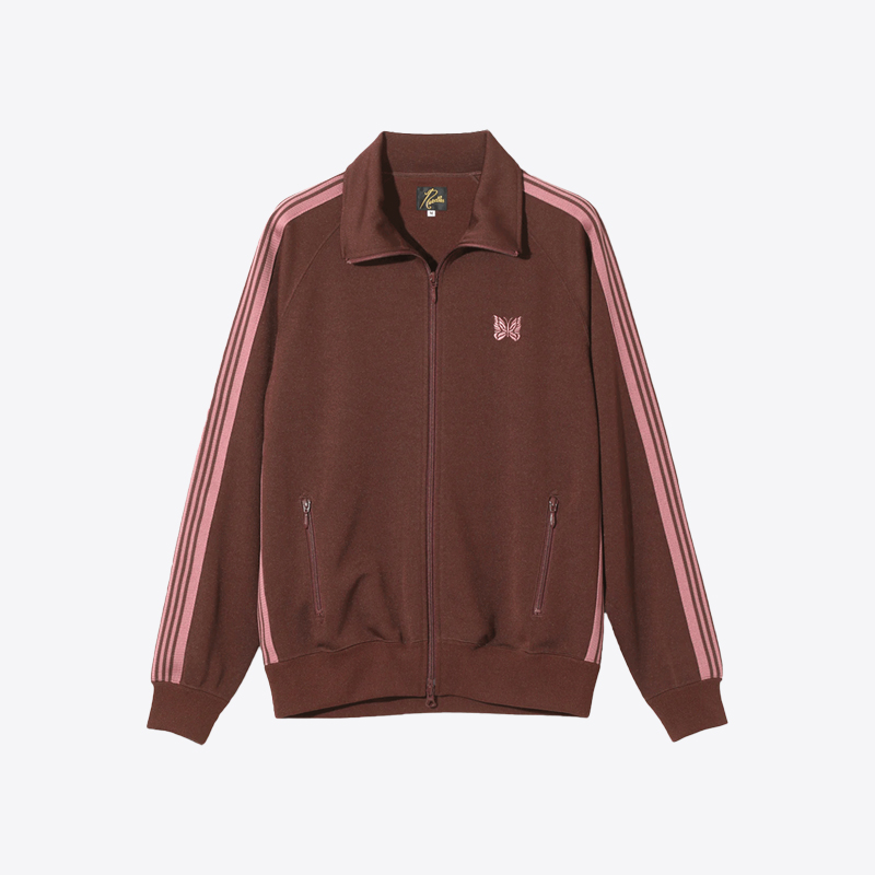 니들스 폴리 스무스 트랙 자켓 (브라운) RW314