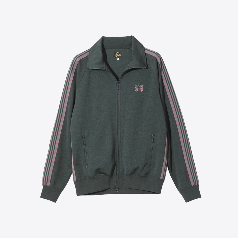 니들스 폴리 스무스 트랙 자켓 (그린) RW314