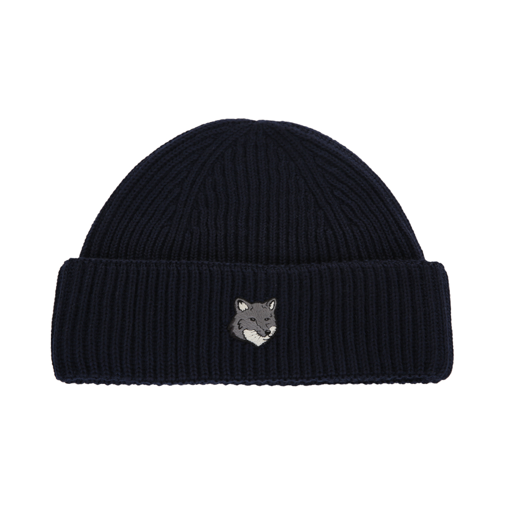 [국내/당일]25FW PM06112KT1022 0413 메종키츠네 폭스 헤드 라지 울 비니