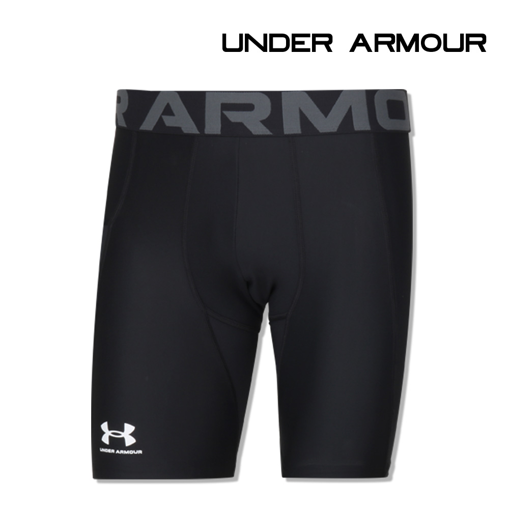 언더아머 레깅스 히트기어 아머 컴프레션 쇼츠 블랙 1361596-001