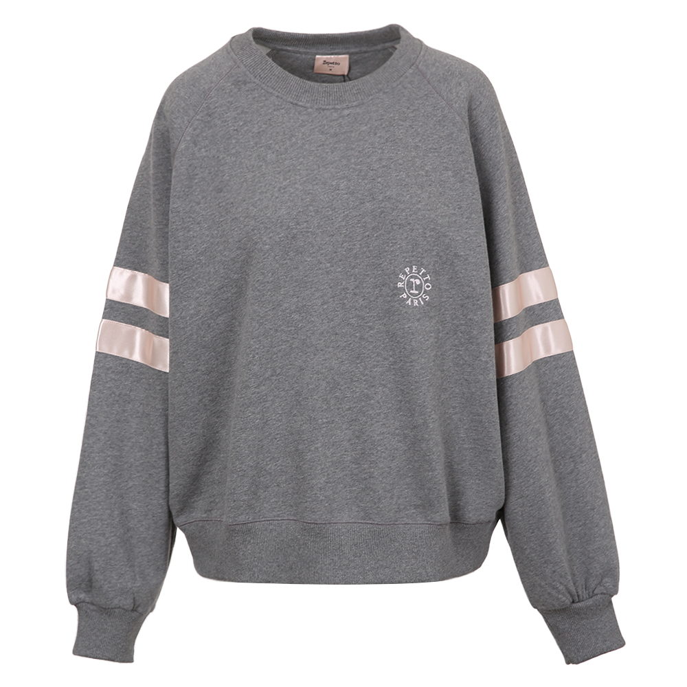 [국내/당일]26SS S0573A 293 레페토 시그니처 새틴 리본 오버사이즈 맨투맨