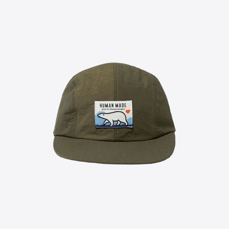 당일배송휴먼메이드 로고 캠핑 캡 (올리브) HM25GD020 OLV