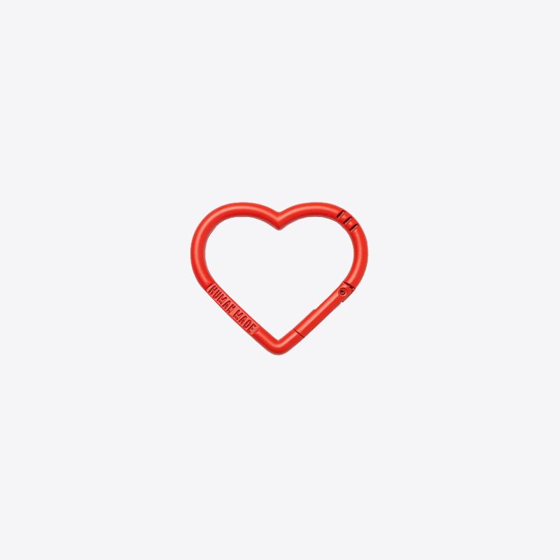 당일배송휴먼메이드 하트 카라비너 (레드) HM27GD066