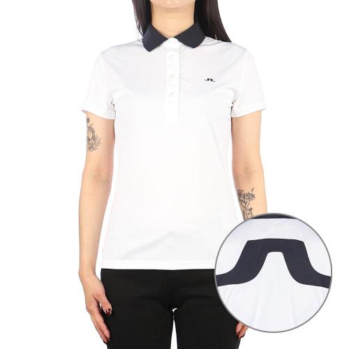 [제이린드버그] (GWJT08091 0000) 여성 CASSIE 골프 카라 반팔 티셔츠