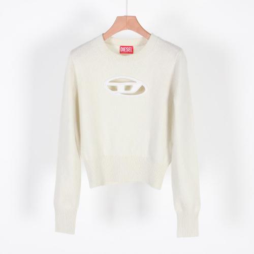 [클로딩캡슐] 여성 23FW M-AREESA 캐시미어 블렌드 니트 화이트 A06712