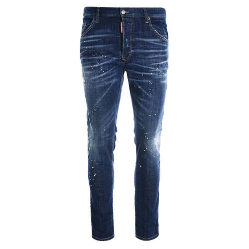 [국내/당일]23SS 74LB1274 470 디스퀘어드 페인트 스팟 스케이터진