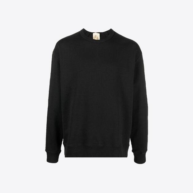 당일배송[텐씨] 22CTCUF03035 A06018 999 가먼트다이드 릴렉스핏 블랙 남성 맨투맨