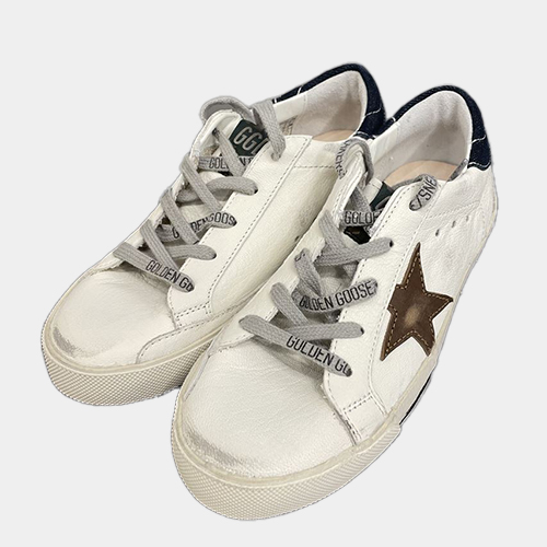 당일배송골든구스 키즈 슈퍼스타 클래식 스니커즈 화이트나이트블루 GYF00102.F003314 11221