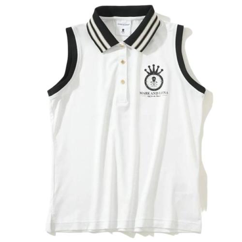 [킥샵/당일]  마크앤로나 여성 골프 민소매 티셔츠 MLW 2B AP14 WH