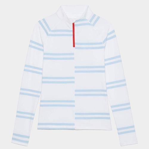 (국내배송) 지포어 여성 오프셋 스트라이프 쿼터 짚 G4LS23K503-SNOG4LS23K503-SNO