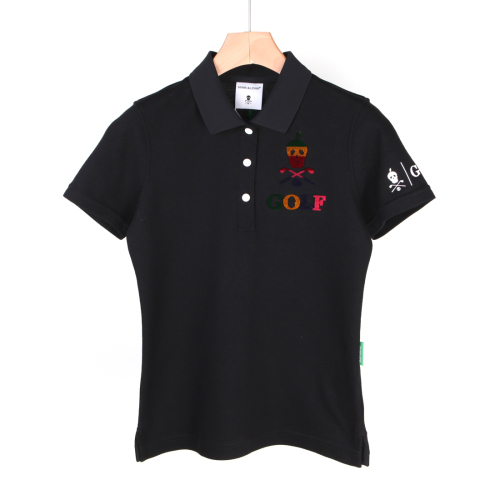 [클로딩캡슐] 여성 제랄드 폴로셔츠 블랙 MLW 2A AP04