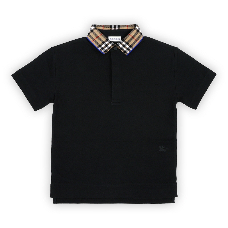 디몬트 24 S/S 버버리 키즈 클래식 체크 PK 반팔(블랙) 8078567 8,10Y