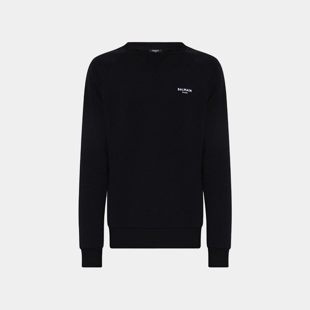 당일배송발망 남성 미니 로고 크루넥 맨투맨 블랙 WH0JQ005 B150 EAB