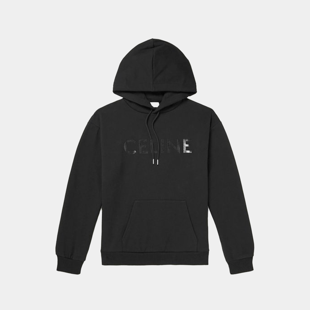 당일배송셀린느 남성 코튼 플리스 후드 루즈핏 블랙 2Y969670Q