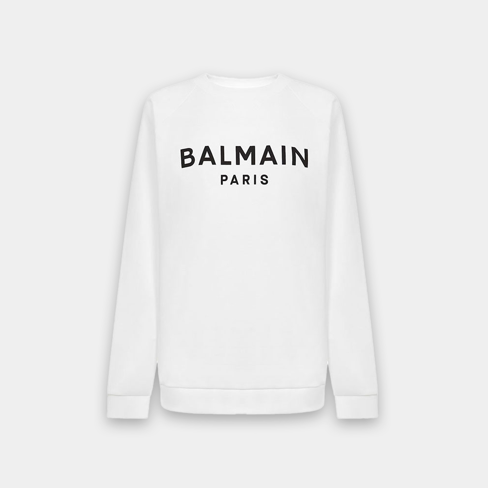 당일배송발망 여성 로고 프린팅 크루넥 맨투맨 화이트 VF13691B002GAB