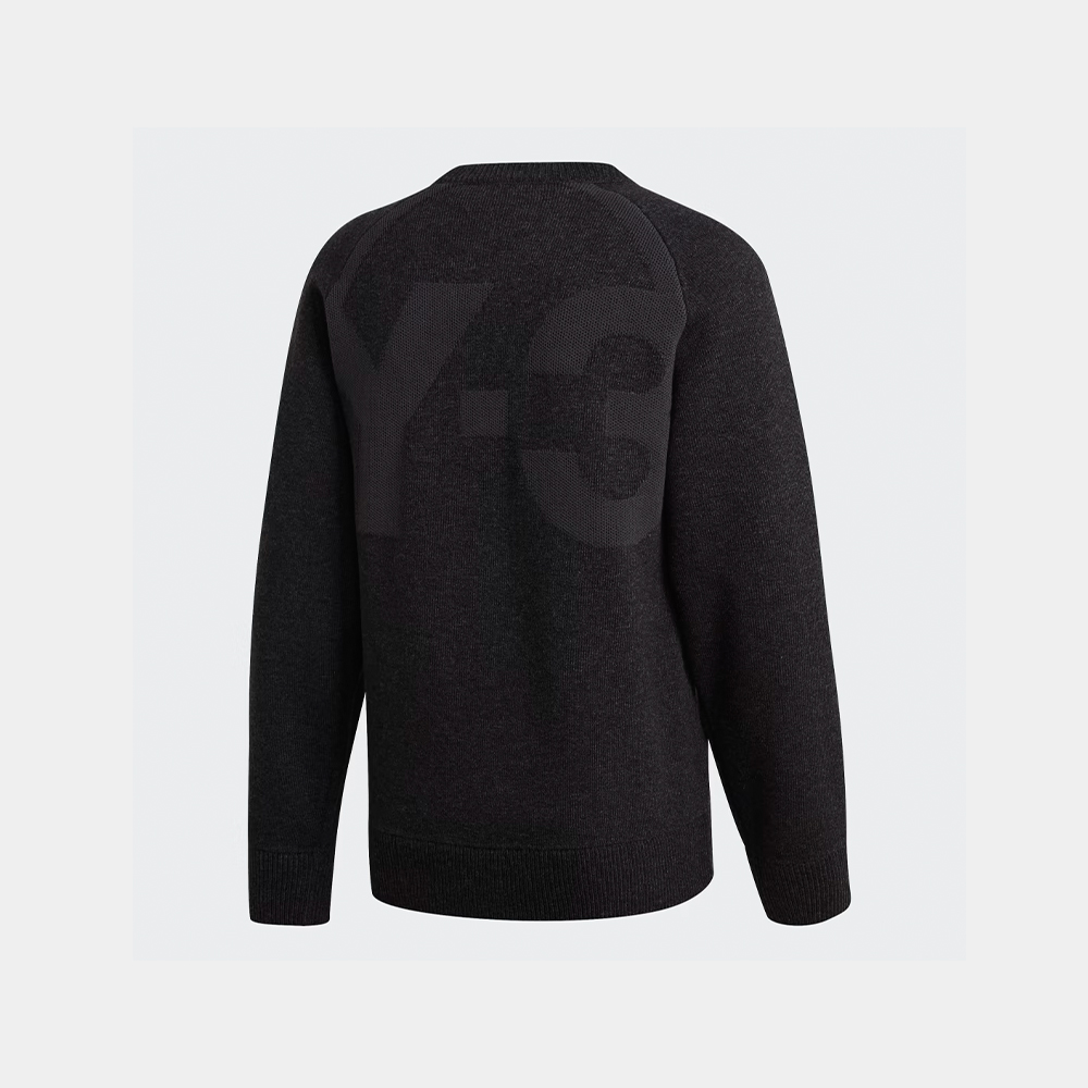 당일배송Y-3 남성 백 로고 클래식 윈터 크루넥 스웨트 니트 다크그레이 GK4564