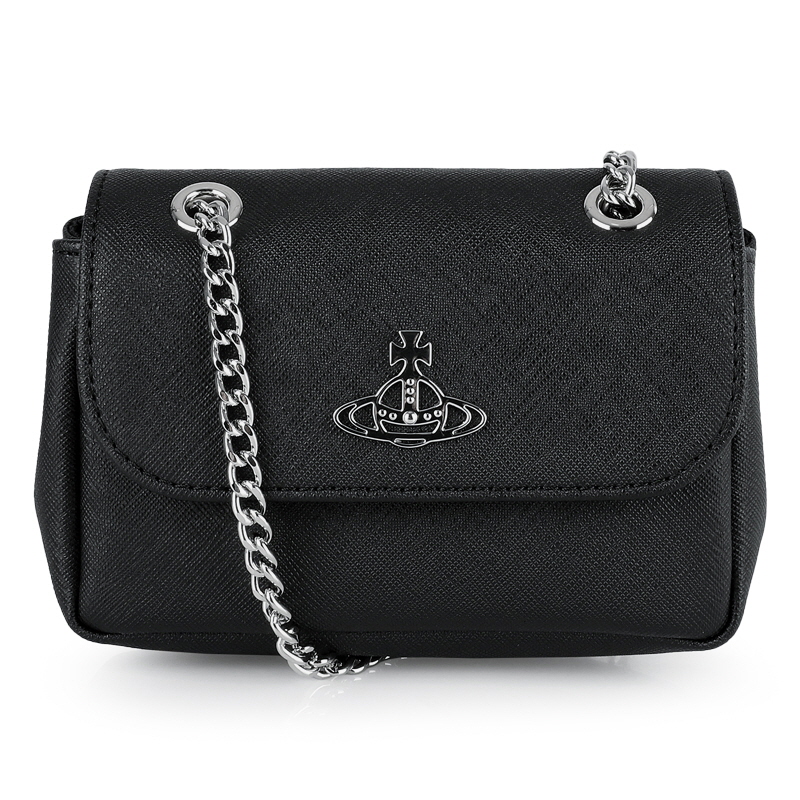 디몬트 24 S/S 비비안웨스트우드 여성 스몰 체인 펄스백(블랙) 52020005 S000B N401