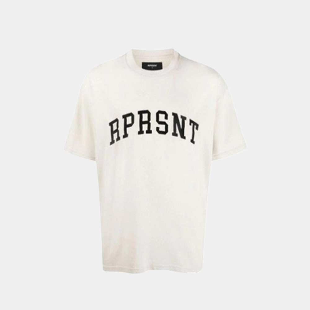 당일배송리프레젠트 남성 로고 프린트 라운드 콘크리트 반팔 M05174 61