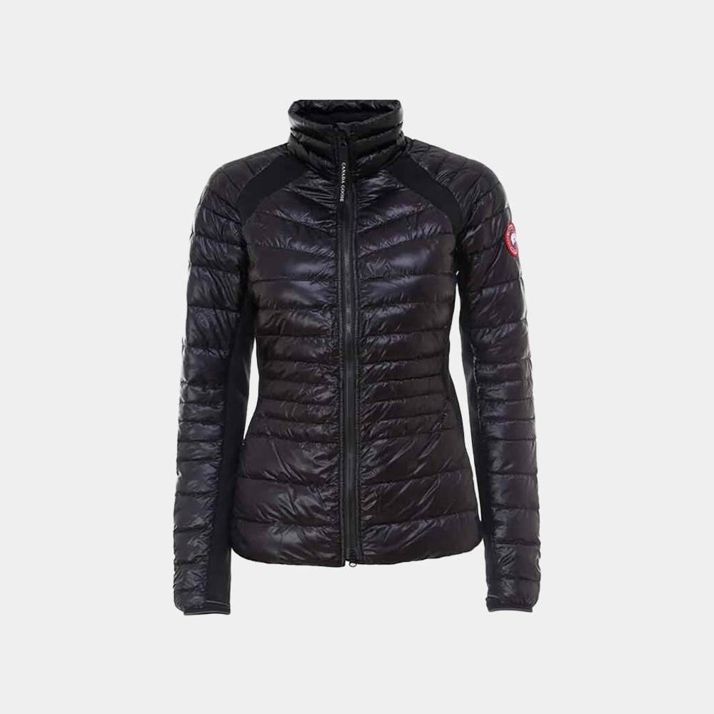 당일배송캐나다구스 여성 로고패치 라이트 집업 블랙 경량 패딩 CG2714L 61