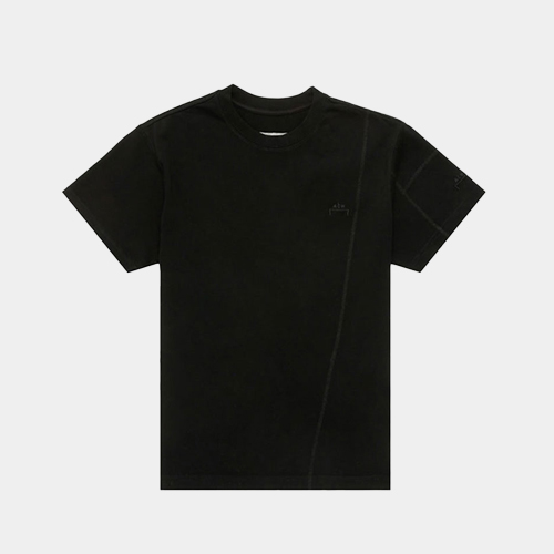 당일배송어콜드월 남성 에센셜 자수 로고 반팔티셔츠 블랙 반팔 ACWMTS029 BK