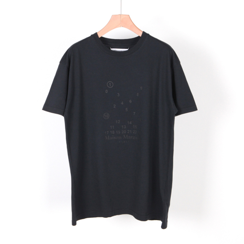 [클로딩캡슐] 여성 토널 넘버로고 라운드 차콜 S51GC0522