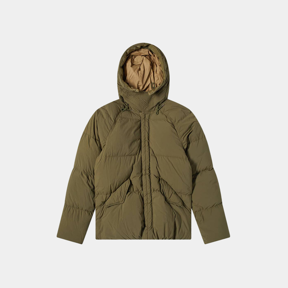당일배송텐씨 남성 ARTIC 아틱 나일론 후드 다운패딩 카키 17CTCUC03075 003780 659